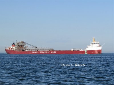 Because of excessive pleasure craft traffic, Frontenc (Nanticoke) sounded 5 blasts as she made her way from Lake Huron to the St. Clair River!