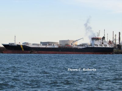 Tanker Sarah Desgagnes at the lower Sarnia Fuel Dock.