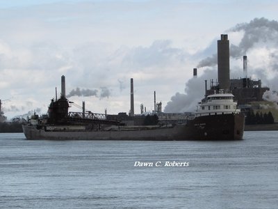 Kaye E. Barker (AK/Rouge) in the middle of Chemical Valley.
