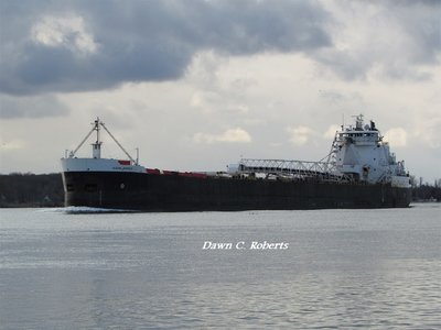 Algoma Buffalo (Goderich) from the Junction Buoy.