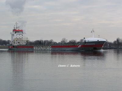 Victoriaborg (Ceuta, Spain) approaching the Marysville boat launch.