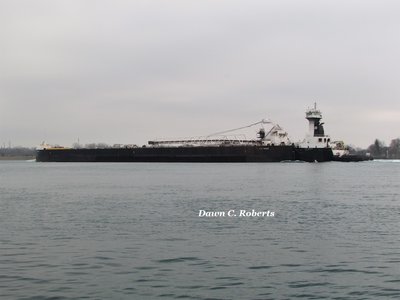 Clyde S. VanEnkevort (Silver Bay) at the Junction Buoy.