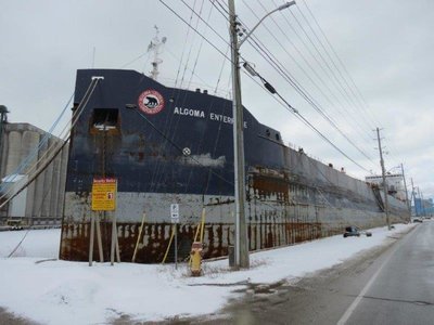 Algoma Enterprise in lay-up.