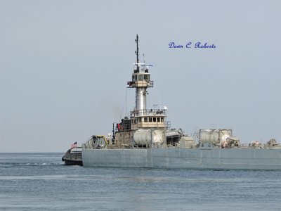 She's a very infrequent visitor to the St. Clair River.