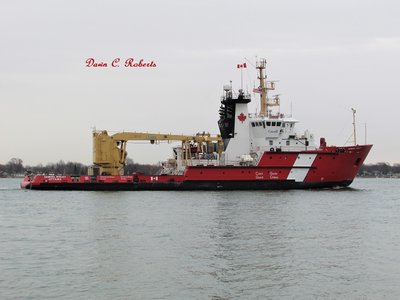 CCG Samuel Risley at Marine City.