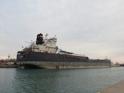 Algoma Transport at Wharf 17, Old Furnace dock in Port Colborne, Ontario.