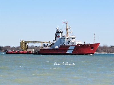 CCG Samuel Risley at Marine City.