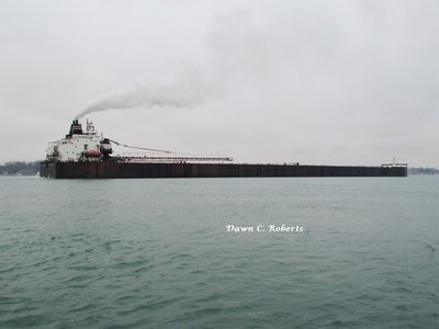 The first footer (freighter) of the season.