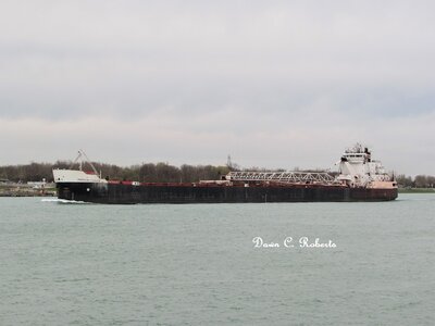 American Courage (Alpena) entering Chemical Valley and ending my day