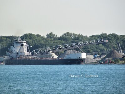 American Courage at Bluewater Aggregates facility, in Marysville.