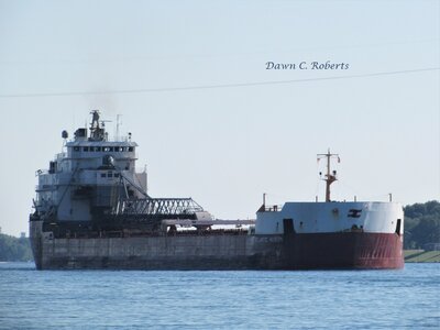 Atlantic Huron approaching Marysville.