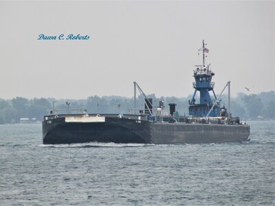 Tug Sarah Andrie and barge A-330.