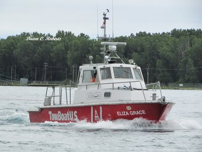 Eliza Grace Towboat US (home port Port Sanilac).
