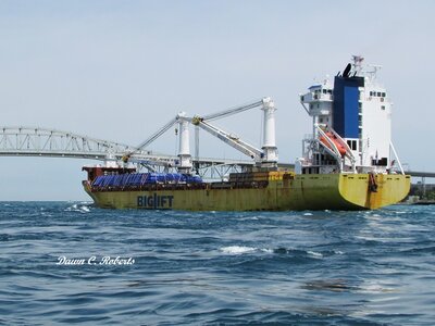 Saltie Happy Ranger heading out onto Lake Huron.