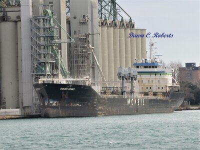 Evans Spirit at the Sarnia Government Dock.