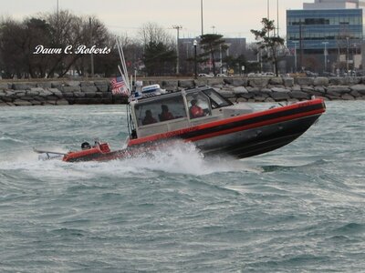 Oh what fun it is to plow through waves!