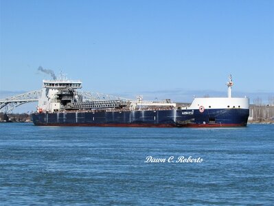 Apparently out for a Sunday cruise, as I post this she's down-bound between East China and Marine City.