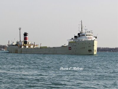 Alpena (Detroit) at St. Clair, with a resounding salute!