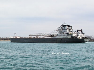 Manitowoc leaving Marysville behind.