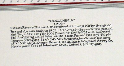 2 COLUMBIA description.jpg (80.26 KiB) Viewed 2009 times Description of the Print of the Boblo Boat Columbia
