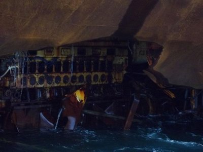 Canadian Miner wreck on Scaterie Island on Jan 3 , 2012n.jpg