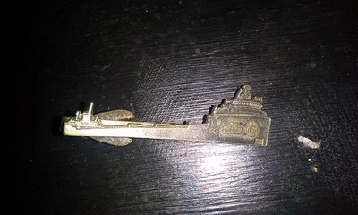 John Sherwin tie bar good shape could use a soak in CLR no bid price $25