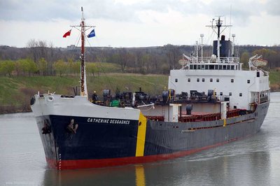 Group  Desgagnes MV. 'Catherine Desgagnes' Below Lock 2 in  the Welland Canal - A Bow View        Saturday, May 14, 2011..jpg