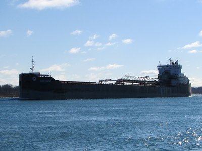 Algoma Transport cruising leisurely under sunny skies.