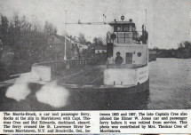 Morris Brock at Morristown, N.Y.