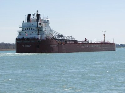 CSL Assiniboine on her way to Nanticoke .