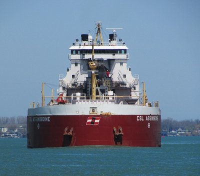 Formerly the Jean Parisien (1977-2005) CSL Assiniboine received a new forebody in 2005 and was repowered in 2015.