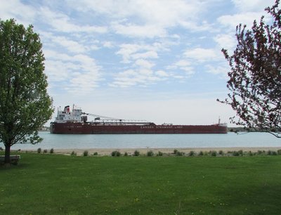 The Rt. Hon. Paul J. Martin heading down-bound to Port Colborne, on a perfect spring day.