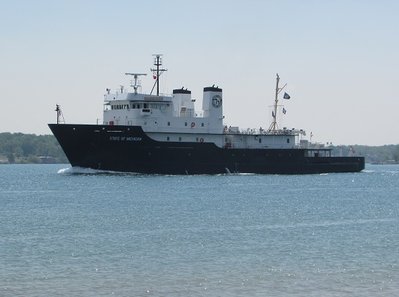 State of Michigan continues doing training exercises in the St. Clair River.