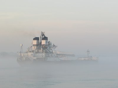 2016-05-27b Calumet.jpg (66.03 KiB) Viewed 1768 times ...and disappears into thickening fog as she makes her way to Cleveland.