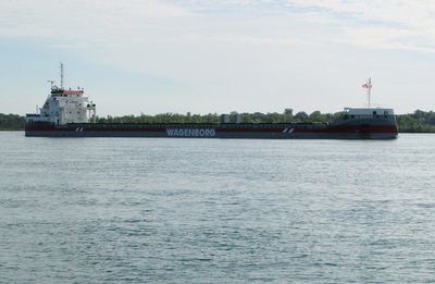 Montreal is the posted destination for Vlieborg, but she'll likely take on fuel and supplies there before resuming her trip across the Atlantic.