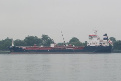 Tanker Furuholmen at the Corunna Fuel Dock.